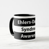 Tasse de conscience de syndrome d'Ehlers-Danlos (Devant gauche)