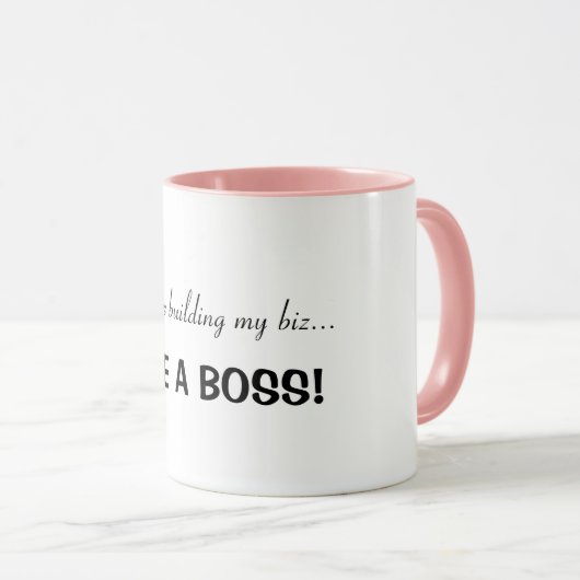 Tasse de constructeur d'affaires (Devant droit)