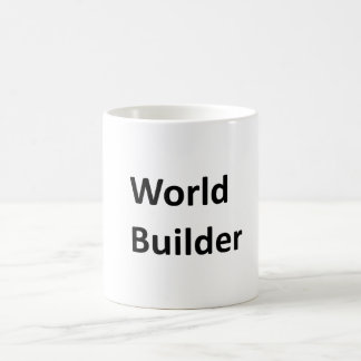 Tasse "de constructeur du monde" pour un auteur