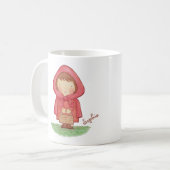 Tasse de conte folklorique de Petit Chaperon Rouge (Devant gauche)