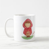 Tasse de conte folklorique de Petit Chaperon Rouge (Gauche)