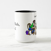 Tasse de copie de message d'opérateur de jambon (Centre)