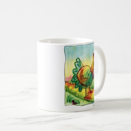 Tasse de coq/poulet (Devant droit)