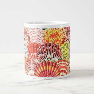 Tasse de coquilles de feston de tissu de Philip
