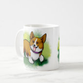 Tasse de corgi (Devant gauche)