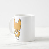 Tasse de corgi (Devant gauche)