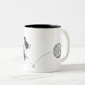 Tasse de corgi de Canicula (Devant droit)