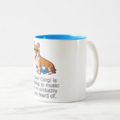 Tasse de corgi de Hispter (Devant droit)