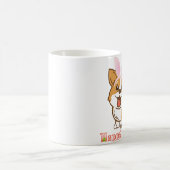 Tasse de corgi de "Joyeuses Pâques" (Centre)