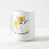 Tasse de corgi de Merci (Devant gauche)
