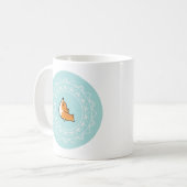 Tasse de corgi de Namaste (Devant gauche)
