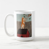 Tasse de Corgi Malicieux (Gauche)