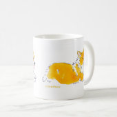 Tasse de Corgis de vol (Devant droit)