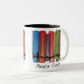 Tasse de corps de paix (Devant droit)