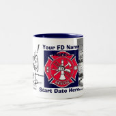 Tasse de corps de sapeurs-pompiers (Centre)