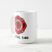 Tasse de corps de sapeurs-pompiers de Nashville (Devant gauche)