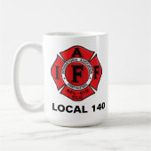 Tasse de corps de sapeurs-pompiers de Nashville (Gauche)