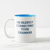 Tasse de correction de grammaire (Gauche)