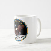 Tasse de correction de mission d'Apollo 11 (Devant droit)