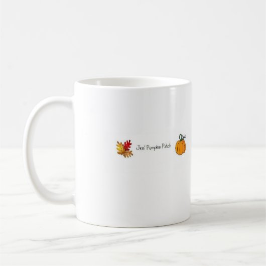 Tasse de correction du citrouille de Jess (Gauche)