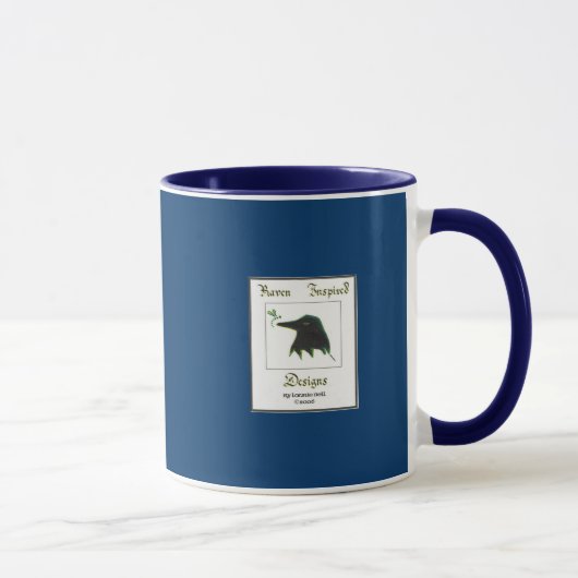 Tasse "de Corvid orageux" (Droite)