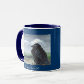 Tasse "de Corvid orageux" (Devant gauche)