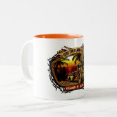 Tasse de coucher du soleil de Davey Bonez Woody (Devant gauche)