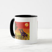 Tasse de coucher du soleil de jungle (Devant gauche)