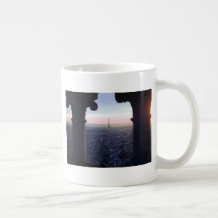 Tasse de coucher du soleil de Paris