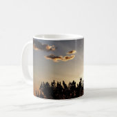 Tasse de coucher du soleil et de pin de Whitebark (Devant gauche)
