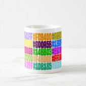 Tasse de couleur de HTML. (Spéc. de couleur de (Centre)