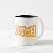 Tasse de couleur de l'éraflure deux (Devant droit)