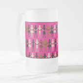 Tasse de couleur "de poupées de papier" de (Devant gauche)