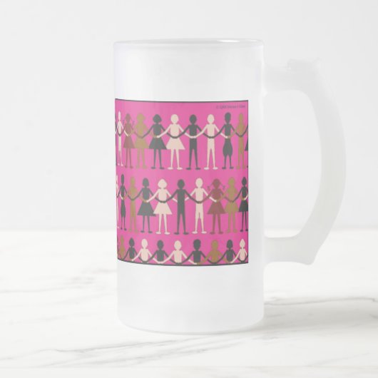 Tasse de couleur "de poupées de papier" de (Droit)