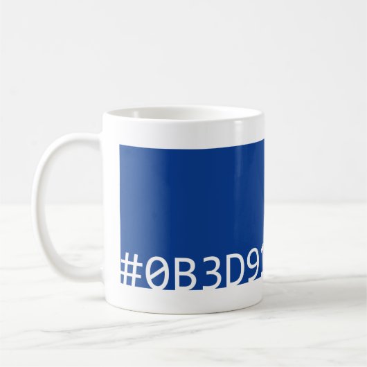 Tasse de couleur de sortilège (bleue) (Gauche)