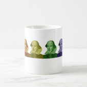 tasse de couleur de William Shakespeare ! ! (Centre)