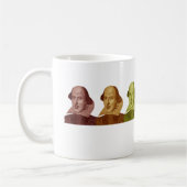 tasse de couleur de William Shakespeare ! ! (Gauche)