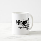 Tasse de coup-de-pied de vol de Ninject (Devant droit)