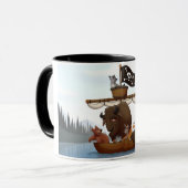 Tasse de coup de pub de chutes du Niagara (Devant gauche)