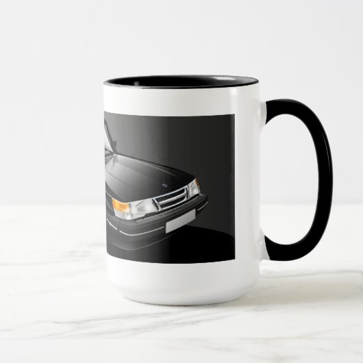 Tasse de coupé de Saab 900 Turbo (Droite)