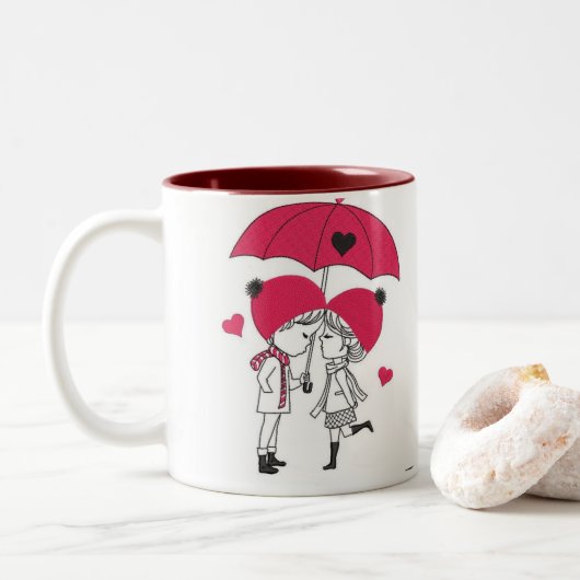 tasse de couple (Avec donut)