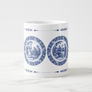 Tasse de couple qui se dispute