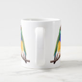 Tasse de couples de pinson de Gouldian (Dos)