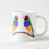 Tasse de couples de pinson de Gouldian (Droite)