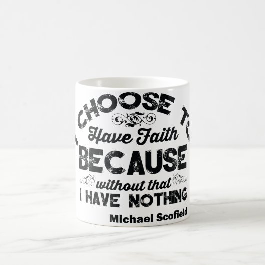 Tasse de coupure de Scofield-Prison de Michael (Centre)