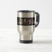 Tasse de courant ascendant de bande de film de (Devant droit)