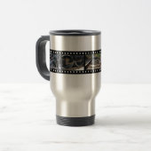 Tasse de courant ascendant de bande de film de (Devant gauche)