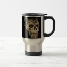 Tasse de courant ascendant de Goth de crâne de
