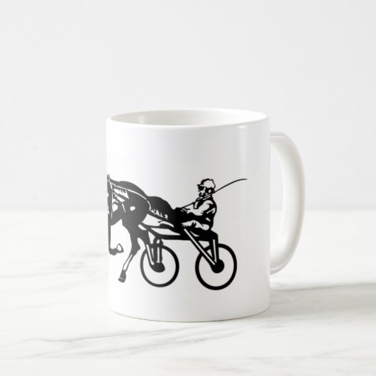 Tasse de course d'attelages (Devant droit)