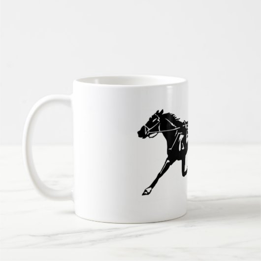 Tasse de course d'attelages (Gauche)